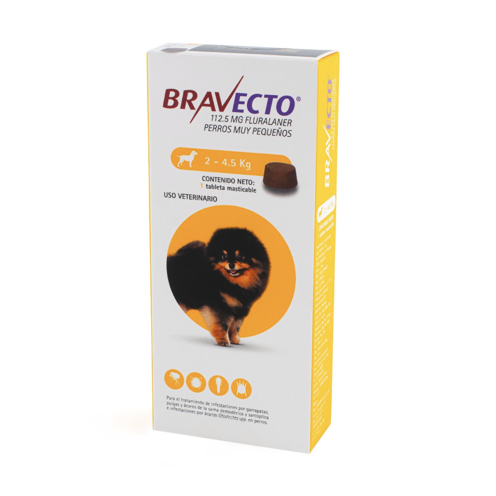 BRAVECTO - Perros de 2 hasta 4.5 kg